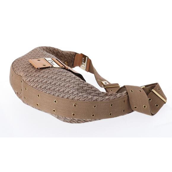 Christian Dior Trotteur Monogram Street Chic Hobo Beige - Picture 8 of 9